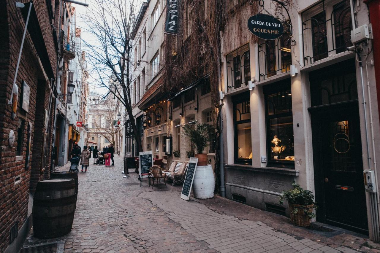 Villa Huize 'De Moriaan' In Historic Center Antwerpen Exterior foto