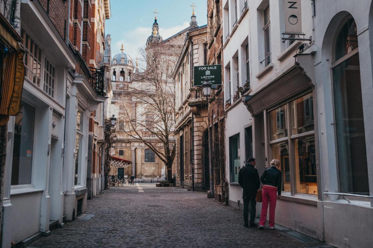 Villa Huize 'De Moriaan' In Historic Center Antwerpen Exterior foto
