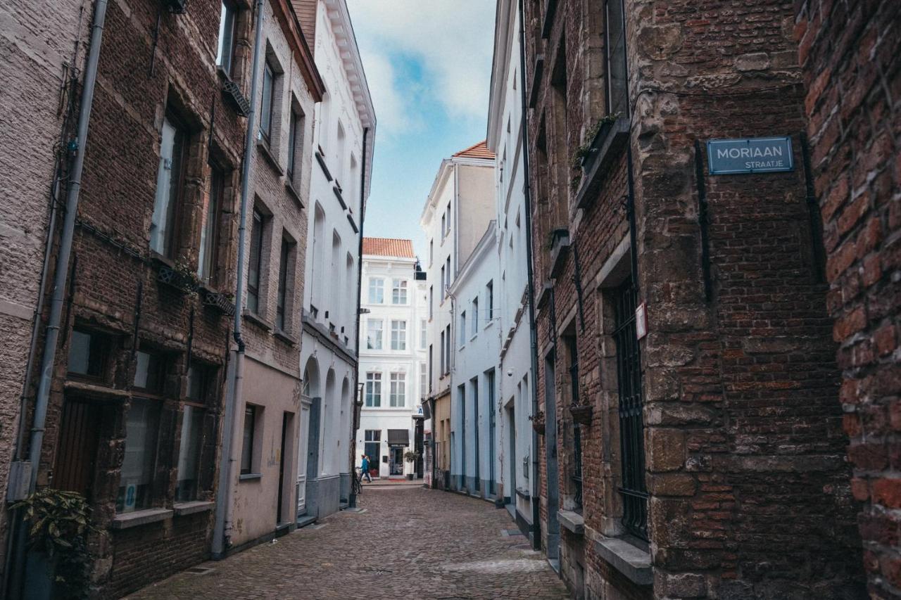 Villa Huize 'De Moriaan' In Historic Center Antwerpen Exterior foto